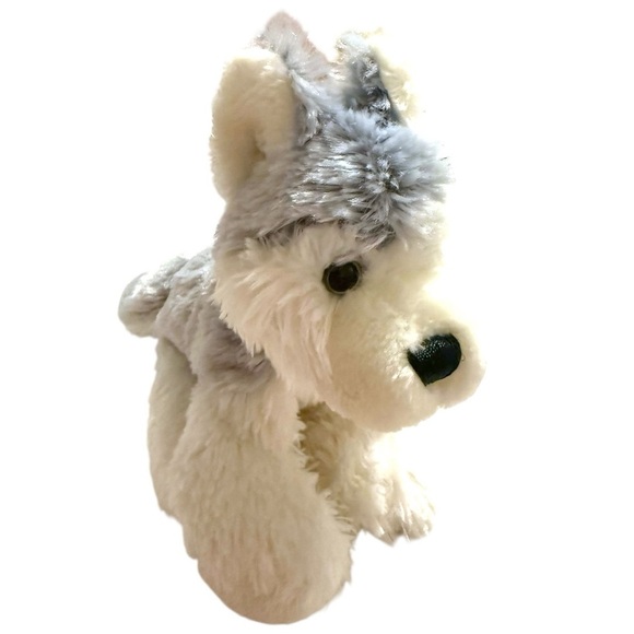 Ganz Webkinz Husky Plush Stuffed Animal Dog HM120 Gray White Retired - Picture 3 of 13